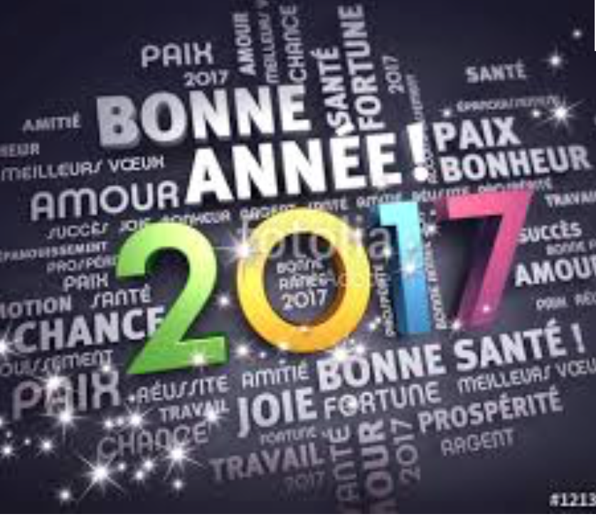 Bonne année 2017