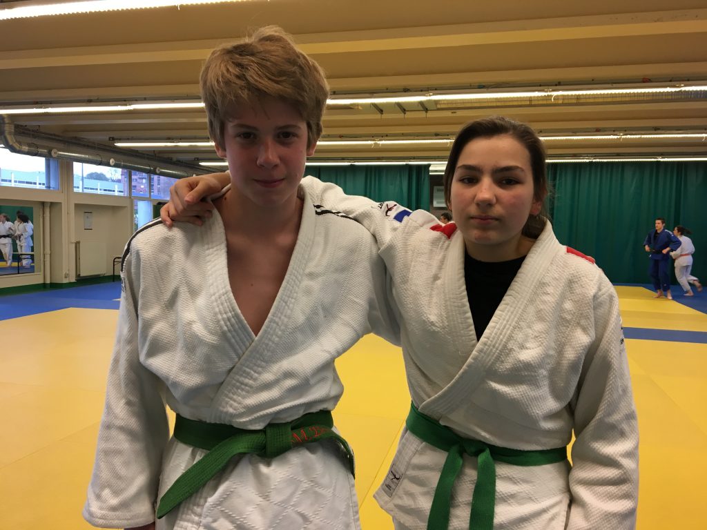 Championnat du Nord Minime: Mathis et Justine en Bronze