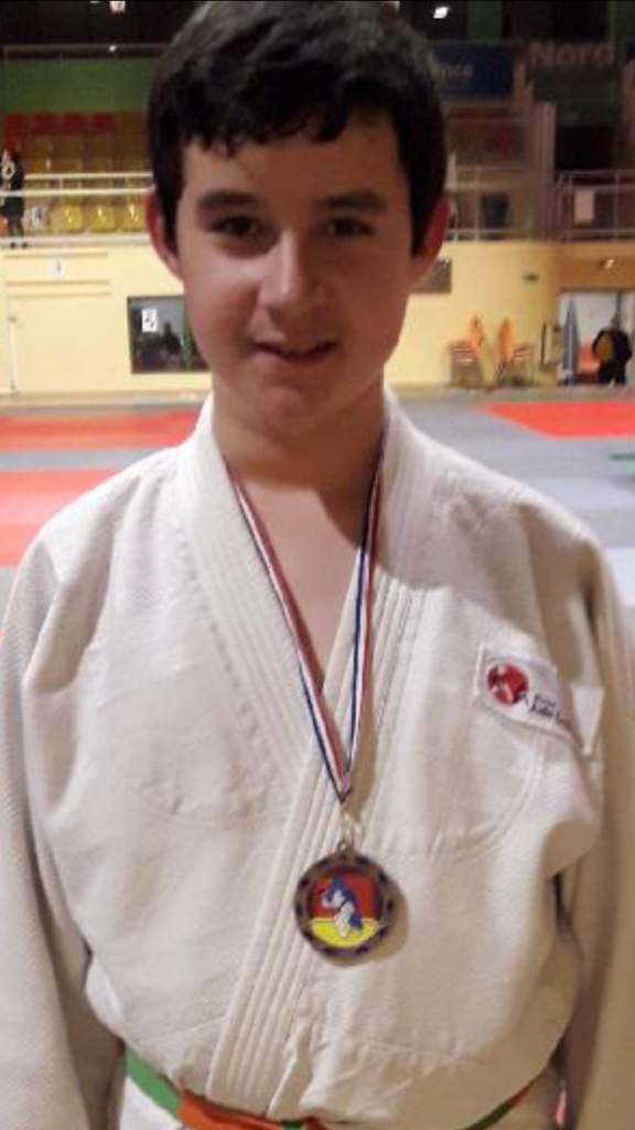 Mehdi Lévèque médaillé de bronze au championnat du Nord benjamin