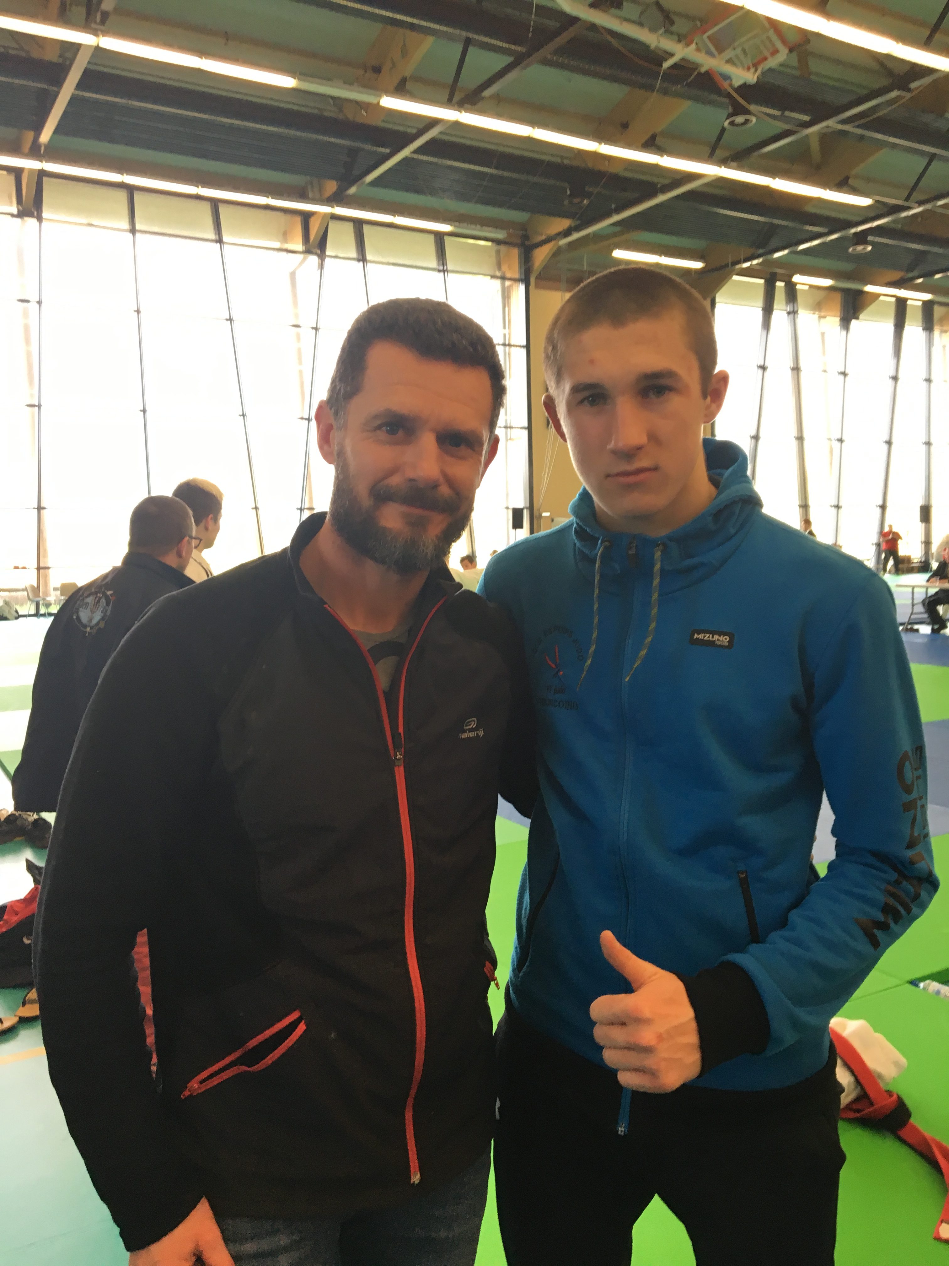 Championnat Hauts de France  Junior: Marguerite et Maxime 7ème