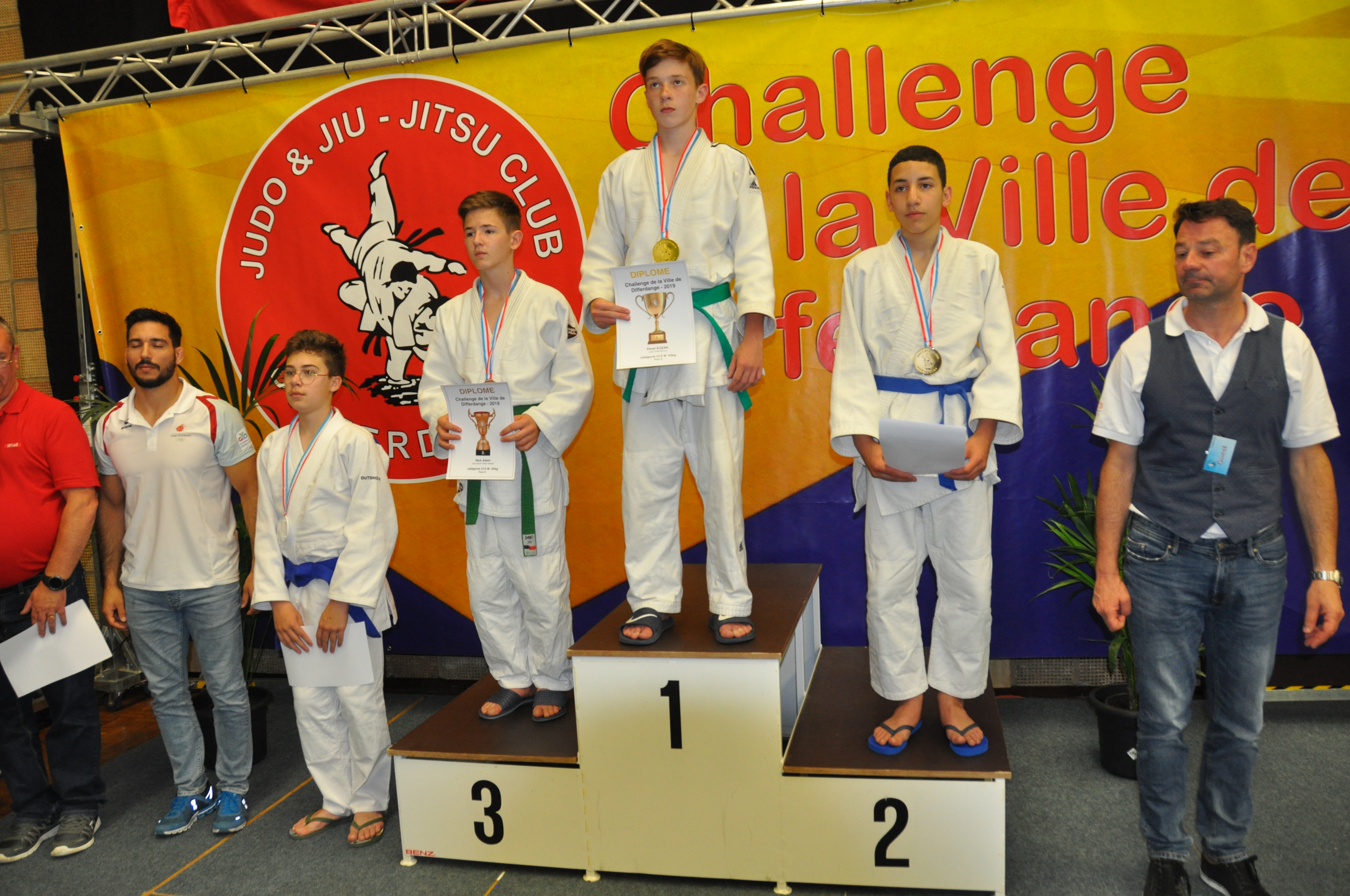 Tournoi international de Differdange: Qassim médaille d'argent !