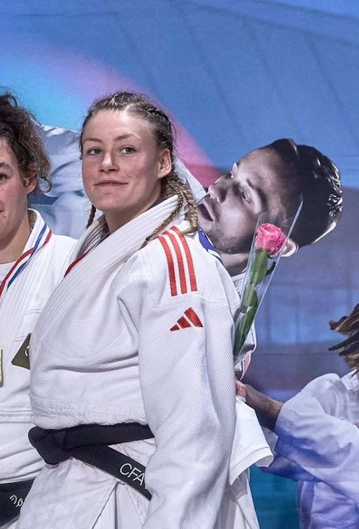 Championnat de France JU JITSU Combat: Laura 3ème